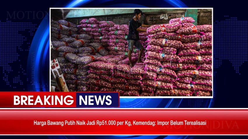 Harga Bawang Putih Naik